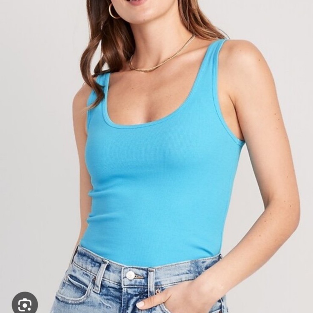 🩵NWT Old navy rib knit tank top 2X first layer